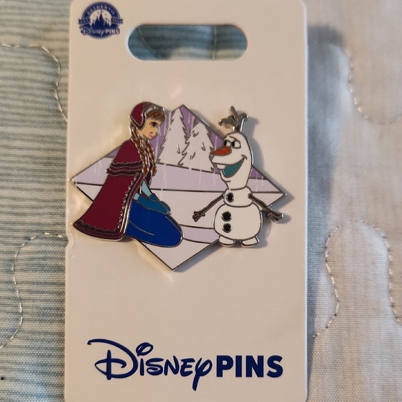 Disney Accessories - Disney Frozen Anna and Olaf Pin